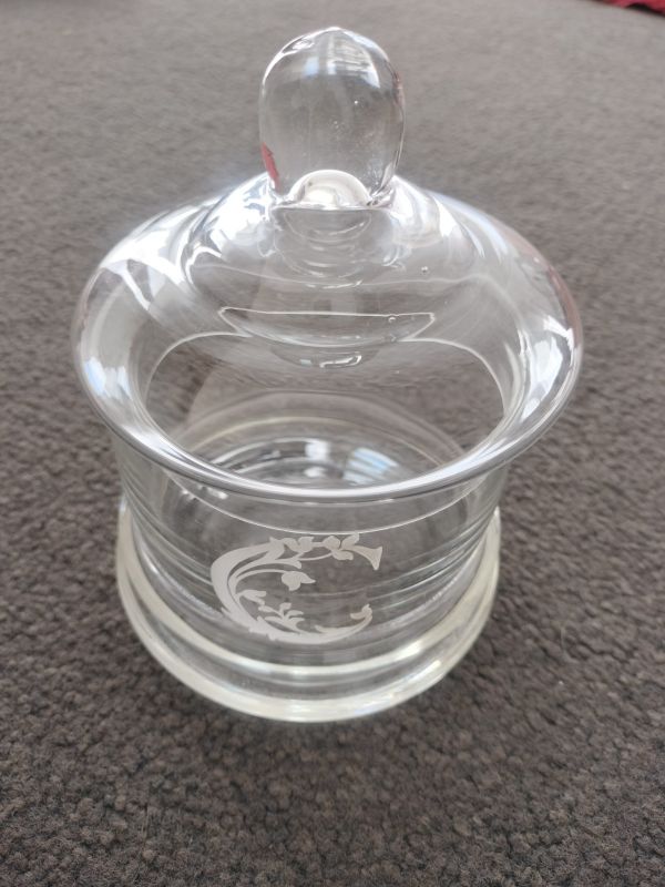 Vintage Style Glass Bonbon Storer